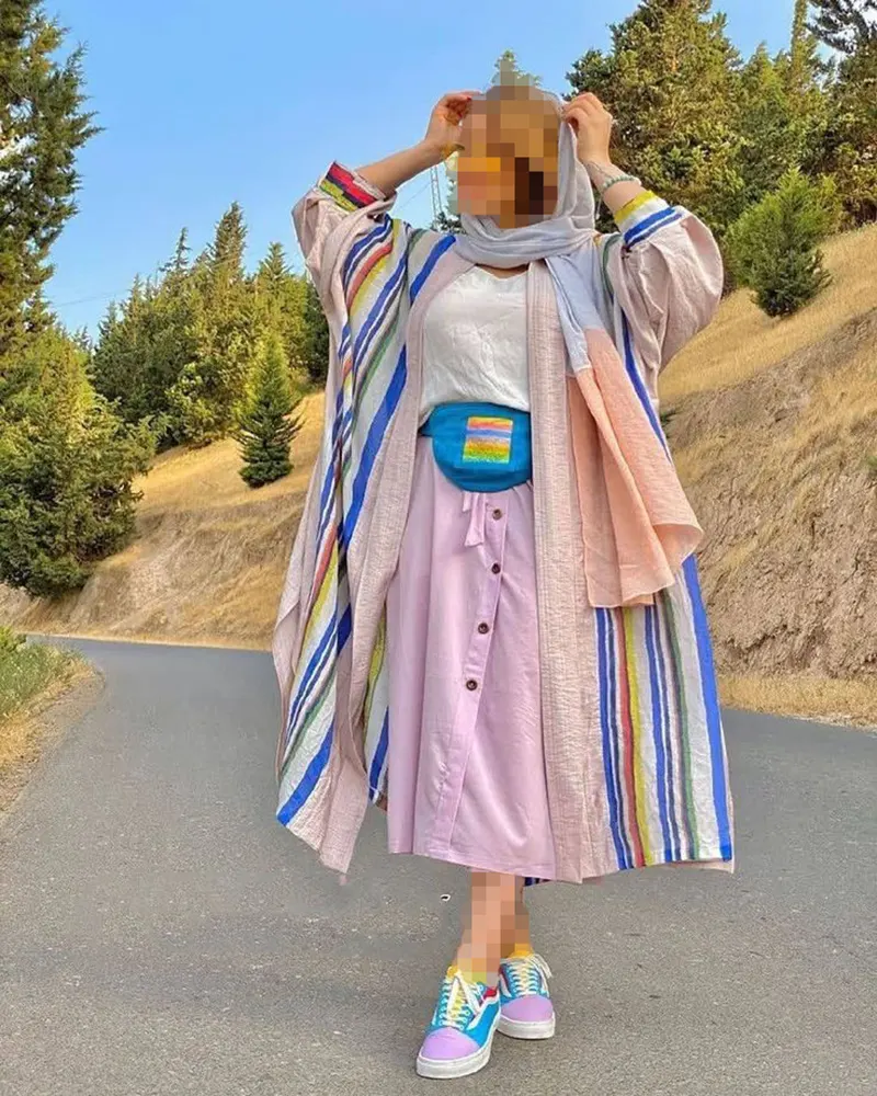 مدل مانتو بلند تابستانی زنانه شیک و خاص