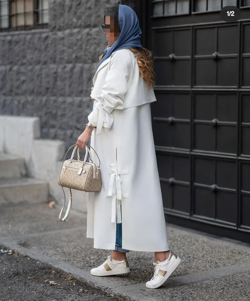 مدل مانتو بلند تابستانی مد روز و خاص