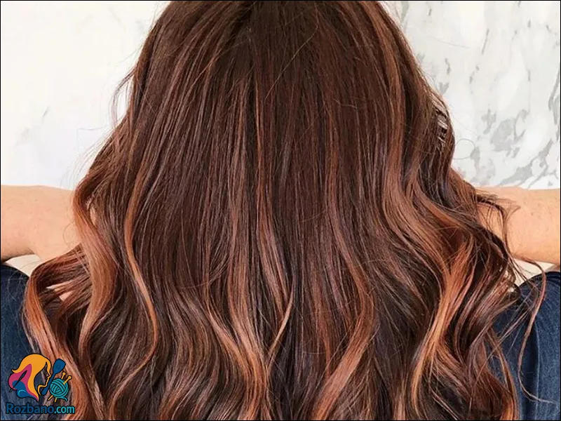 آرایش و مدل مو با تکنیک لولایت طبیعی