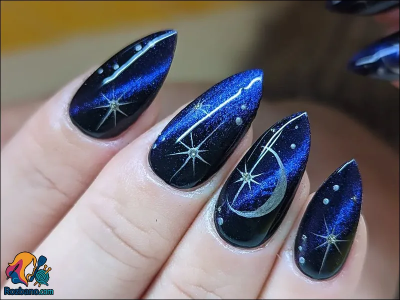 طراحی ناخن صور فلکی جدید با ایده های خلاقانه