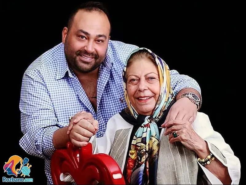 عکس پسر ثریا قاسمی و بیوگرافی بازیگر