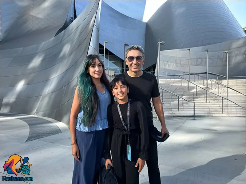 عکس جدید شادمهر عقیلی در کنار همسر و دخترش