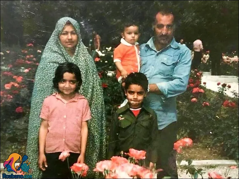 عکس لیلا برخورداری و خانواده اش