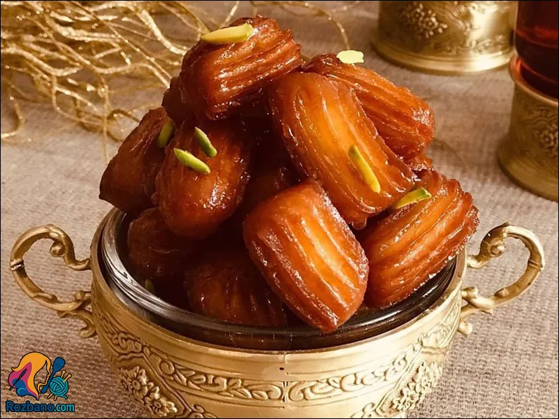 آموزش طرز تهیه بامیه خانگی ساده مثل شیرینی قنادی