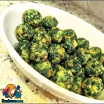 آموزش کامل قلقلی اسفناج غذای محلی رامسر خوشمزه - prepare spinach gholghol sh