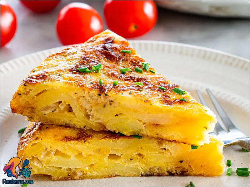 طرز تهیه املت سیب زمینی خوشمزه و ساده در خانه