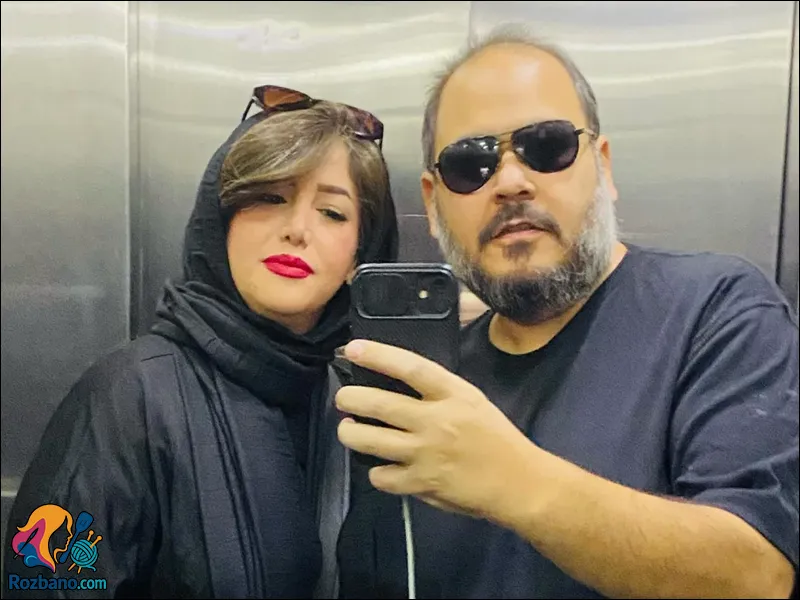 عکس های رضا داوودنژاد و همسرش غزل بدیعی