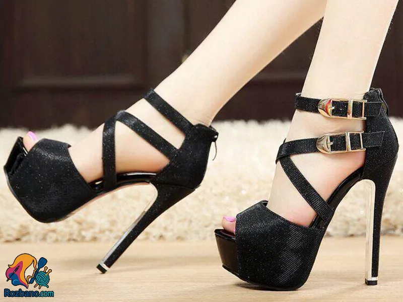 صندل مجلسی و پاشنه بلند سفید برای مراسم ها