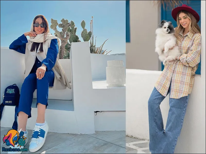 تیپ اسپرت دخترانه برای مهمانی با استایل جدید و جذاب