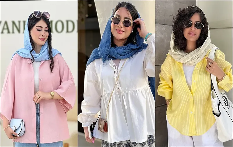 مدل مانتو تابستانی زنانه جدید - مدل مانتو ساده تابستانی