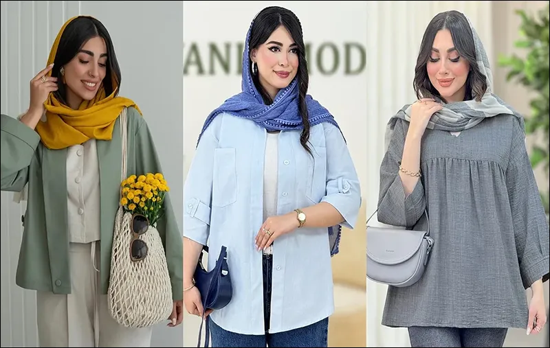 مدل مانتو تابستانی زنانه جدید - مدل مانتو تابستانی اسپرت