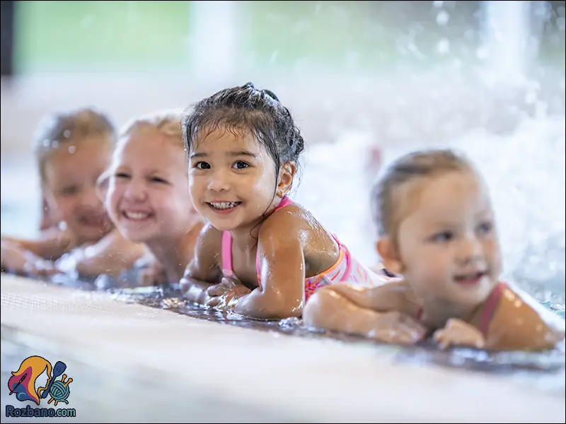 بهترین سن آموزش شنا به کودکان در محیط ایمن