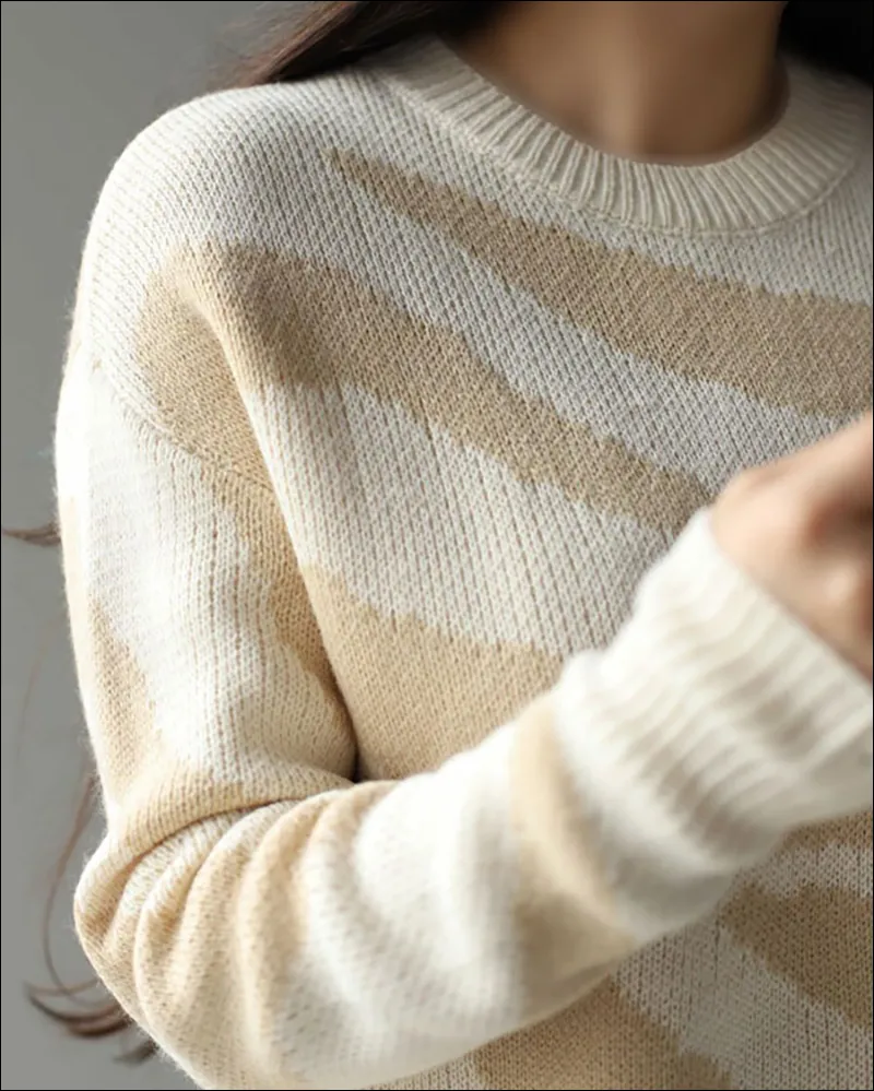 تونیک بافتنی زنانه برای استایل زمستانی جذاب