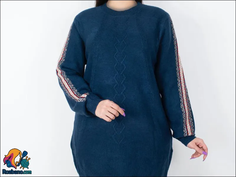 مدل تونیک بافت زنانه جدید و زیبا برای زمستان