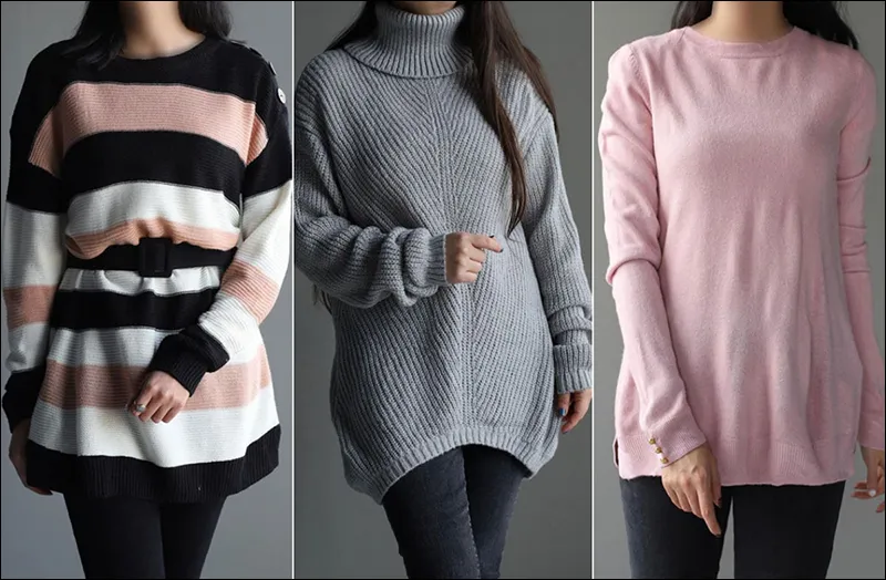مدل های جدید تونیک بافت زنانه برای زمستان