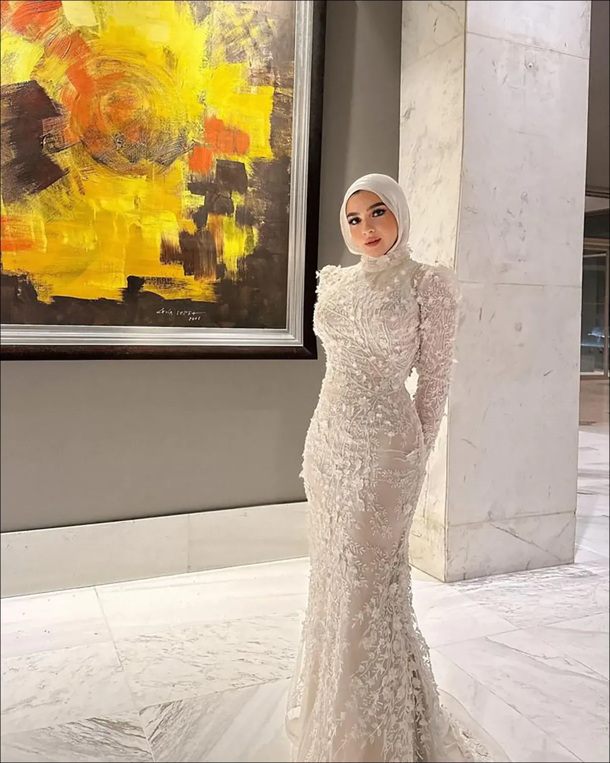 جدیدترین مدل لباس عروس اسلامی پوشیده و شیک