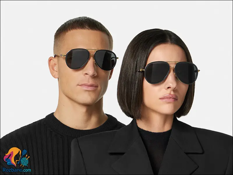 عینک آفتابی برند versace - مدل Pilot Collection