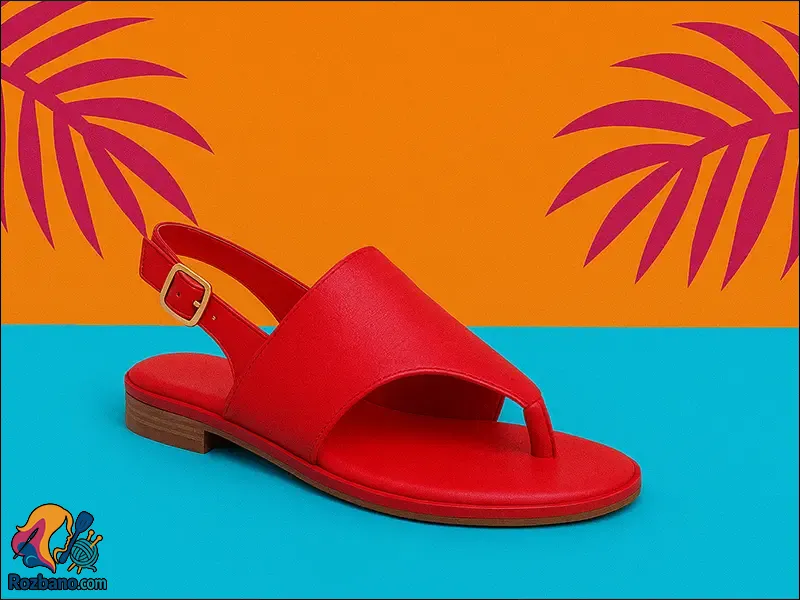 6 مدل صندل تابستانی ترند - صندل پشت بسته تابستانی (closed-back summer sandals)