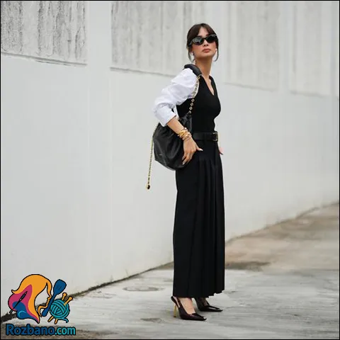 مدل دامن بلند دخترانه مناسب مهمانی و دانشگاه