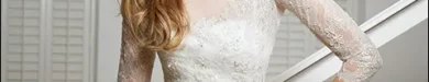 لباس عروس آستین دار جدید برای عروس های شیک