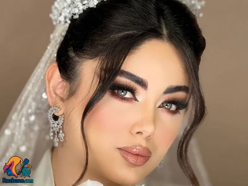 مدل میکاپ جدید عروس با آرایش اروپایی مد روز