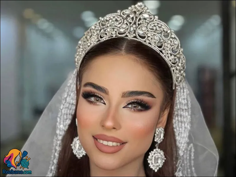 مدل میکاپ جدید عروس با آرایش عروس اروپایی و لایت