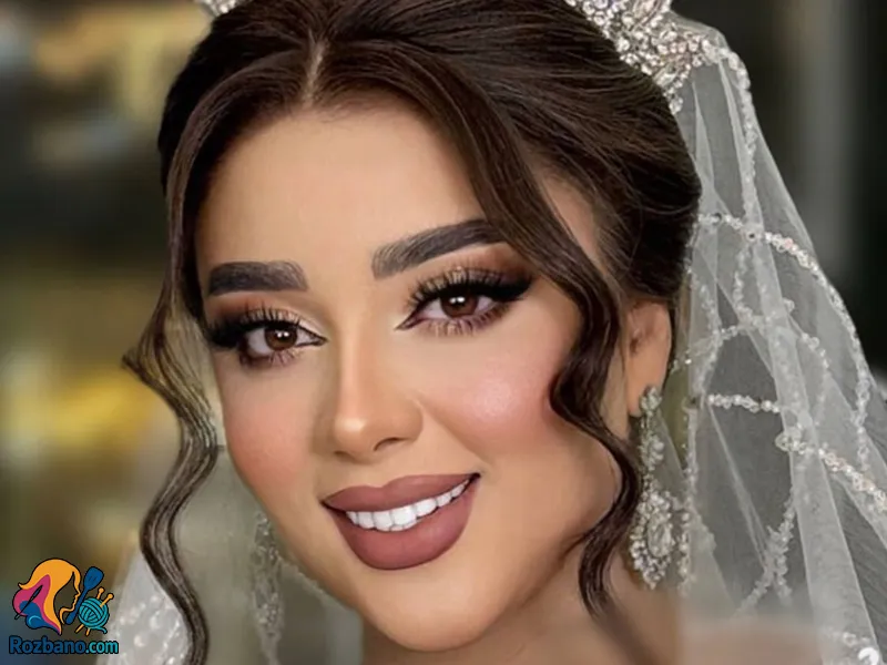 مدل میکاپ جدید عروس با آرایش عروس جدید