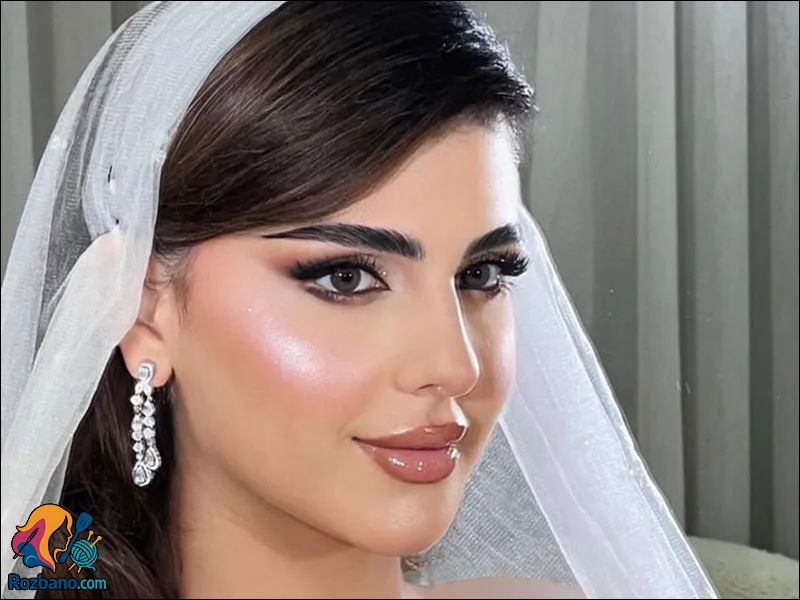 مدل میکاپ جدید عروس با آرایش اروپایی مد روز