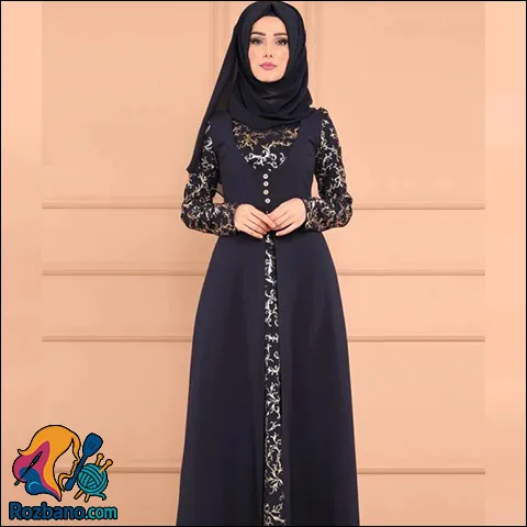 مدل مانتو ترک جدید بلند و جلوباز شیک