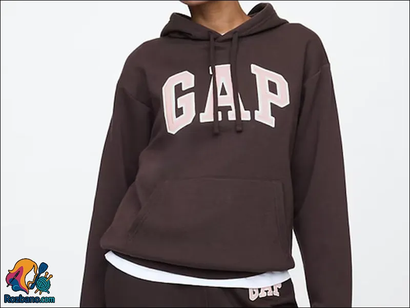 مدل جدید سویشرت برند گپ مناسب استایل روزمره