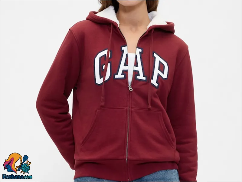 مدل جدید سویشرت برند گپ مناسب استایل روزمره