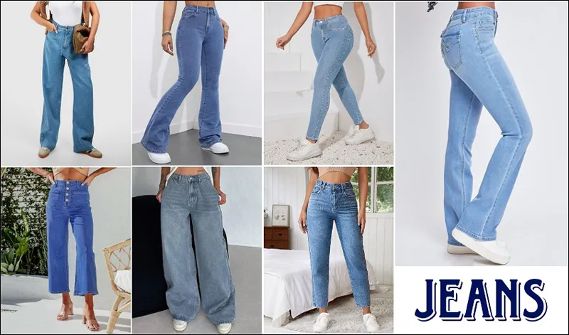 انواع مدل شلوار لی زنانه جدید و ترند سال