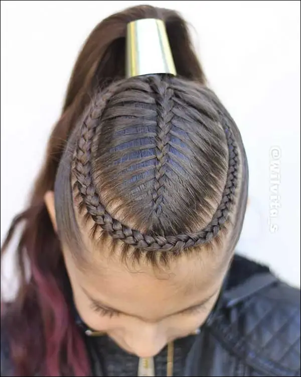 مدل بافت تلی دخترونه طرح جدید