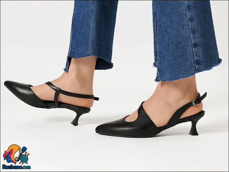 مدل کفش پاشنه بلند زنانه - کفش پاشنه بچه گربه ای (Kitten Heels)