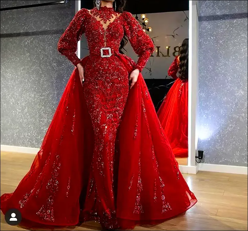 لباس مجلسی جدید زنانه با پارچه ساتن براق