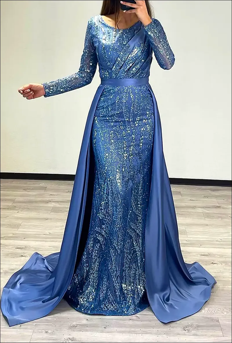 لباس مجلسی جدید زنانه با طراحی شیک و ساده