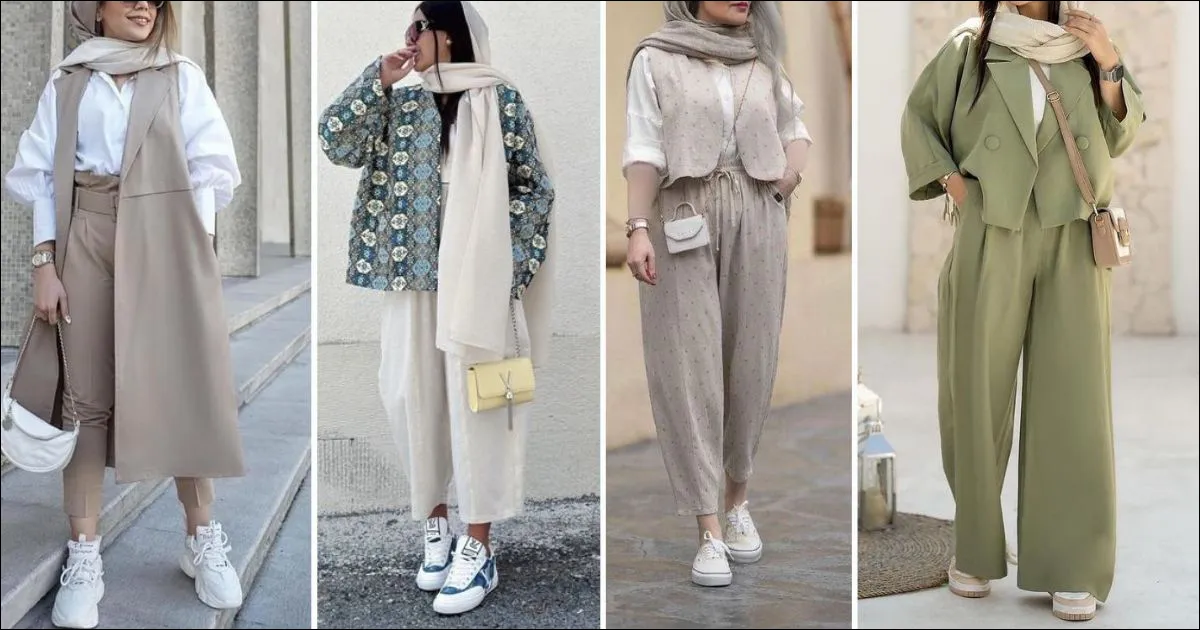 ایده ست لباس بهاری برای استایل شیک روزمره - استایل کژوال بهاری