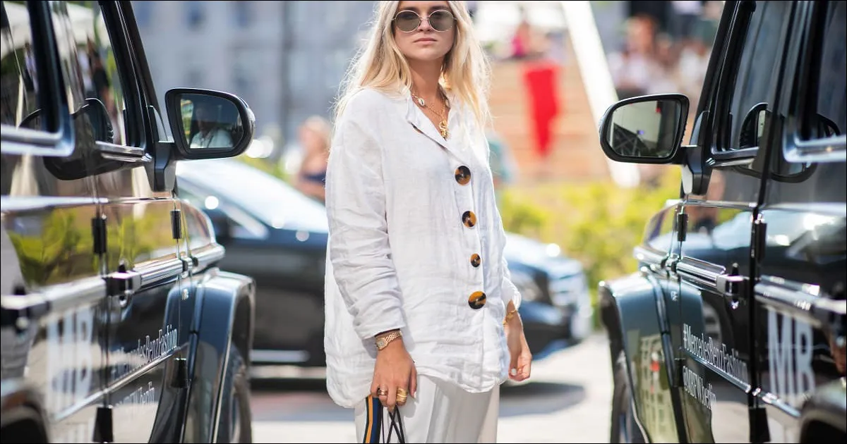 ایده ست لباس بهاری - استایل بهاری با لباس های لینن