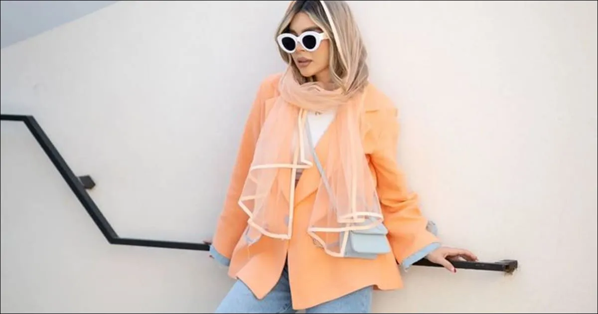 ایده ست لباس بهاری - استایل بهاری با لباس های تریکویی نازک