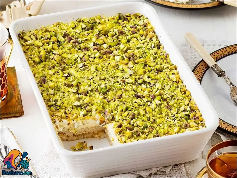 آموزش طرز تهیه دسر عیش السریا مناسب افطار و مهمانی