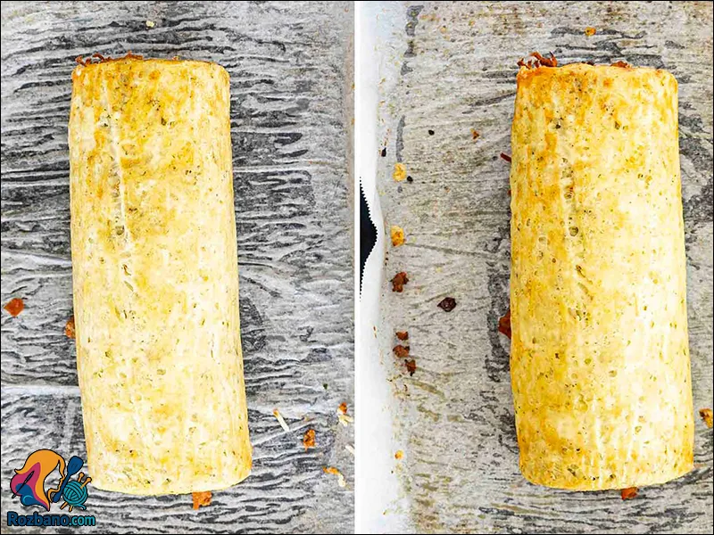 دستور تهیه رولت گوشت با پوره سیب زمینی مخصوص