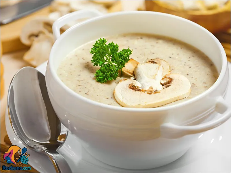 انواع سوپ سالم و خوشمزه خانگی - سوپ جو با سس سفید