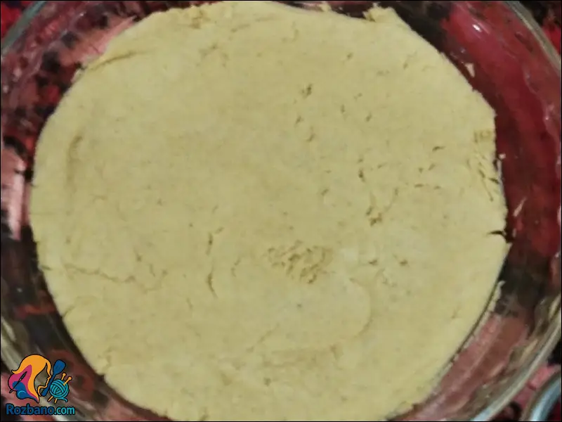 حلوا دو رنگ مجلسی با پودر کاکائو و پسته