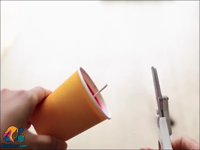 ساخت شمع هندوانه ای کوچک برای شب یلدا