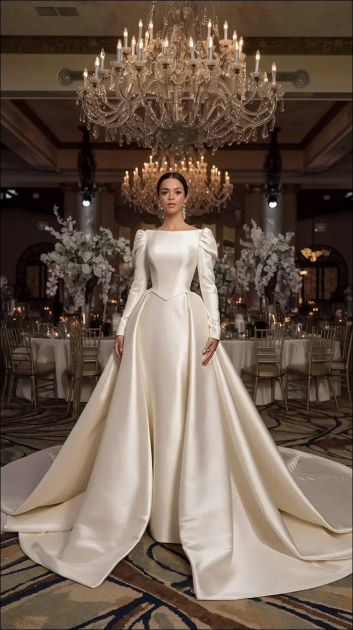 مدل لباس عروس خوش استایل و خاص برای جشن رویایی