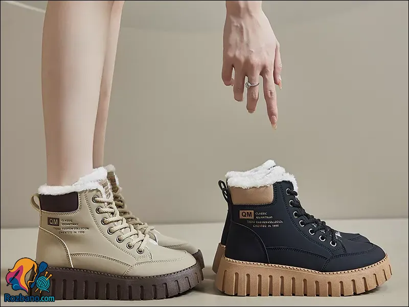 مدل نیم بوت زنانه جدید - ننیم بوت زنانه بندی ترند