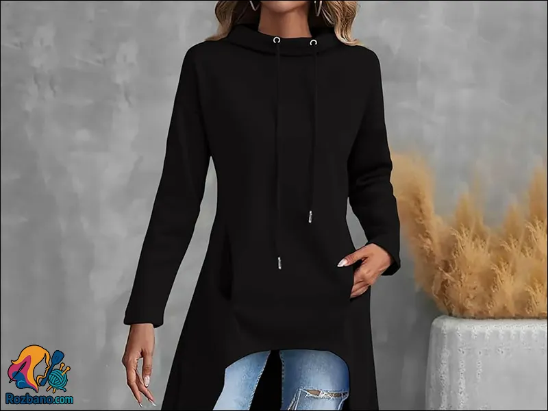 مدل سویشرت زنانه جدید - سویشرت های بلند Longline Sweatshirt