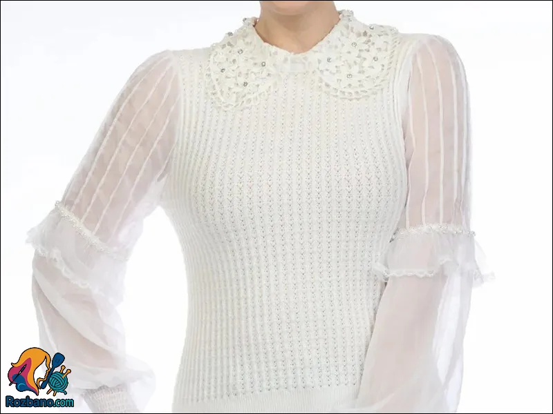 مدل سویشرت زنانه جدید - سویشرت مجلسی Dressy Sweatshirt