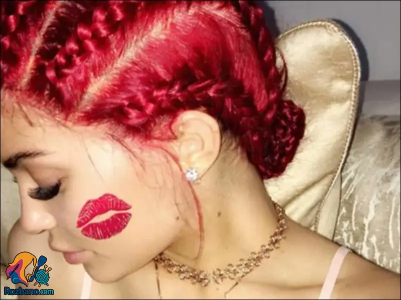 کایلی جنر در اینستاگرام با آرایش ترند جدید