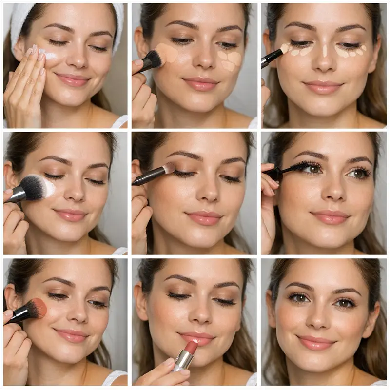 مراحل خودآرایی سریع مخصوص روزهای پرمشغله